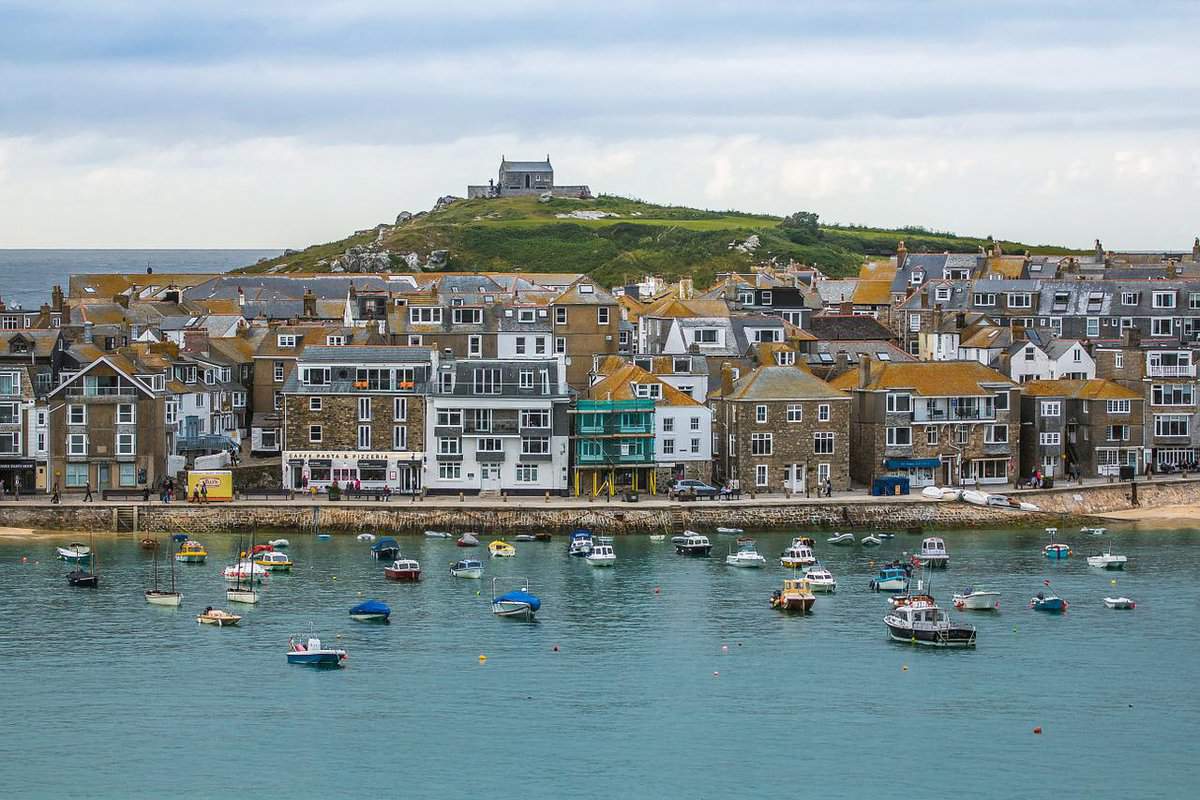 pretty coastal village