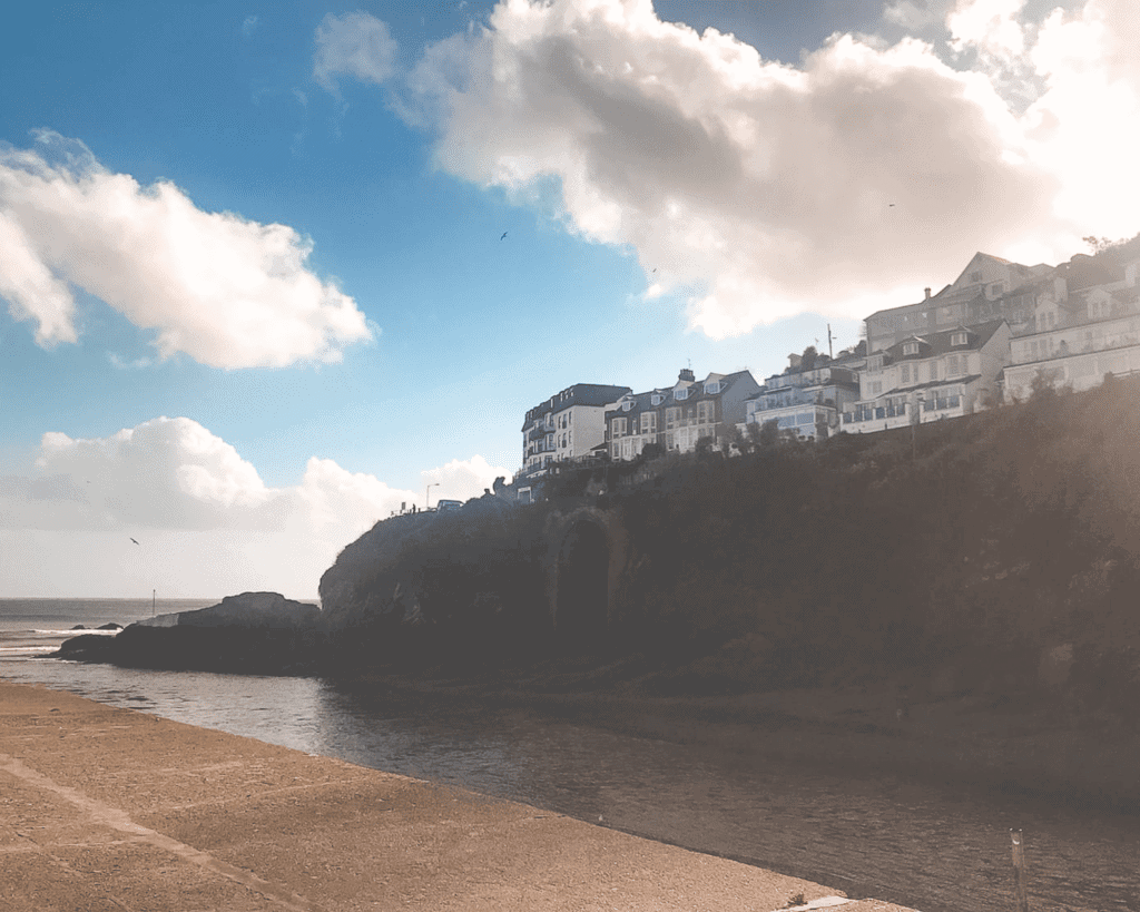 Beach and clouds