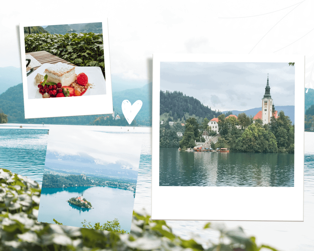 custard cake and views in lake bled. 8 Fabulous activities to do in and around Bled
