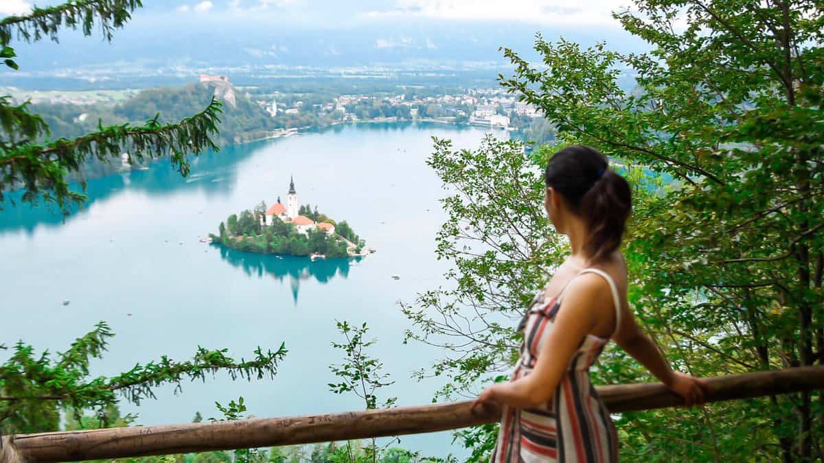 the best viewpoint in bled