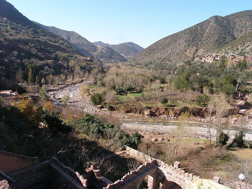 Ourika Valley Atlas mountain