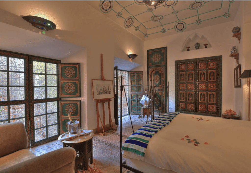 bedrooms in riad Kaiss