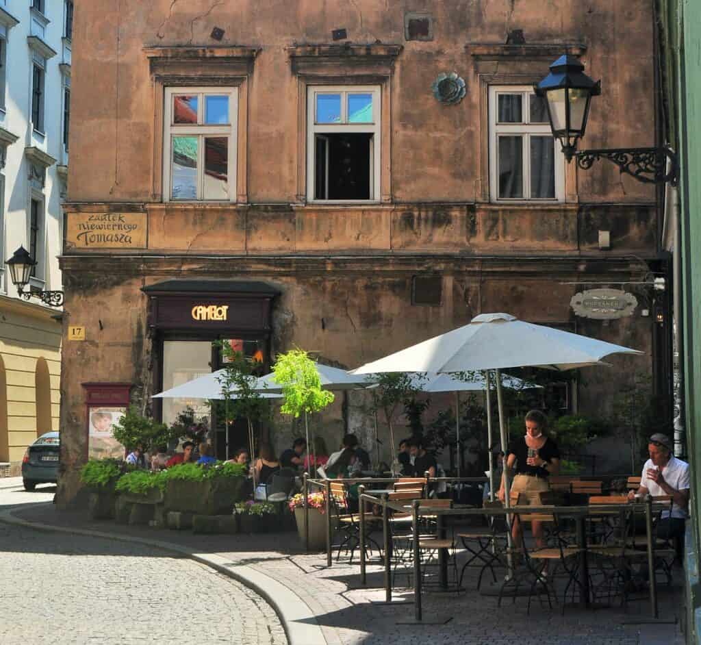cafe Camelot in Krakow