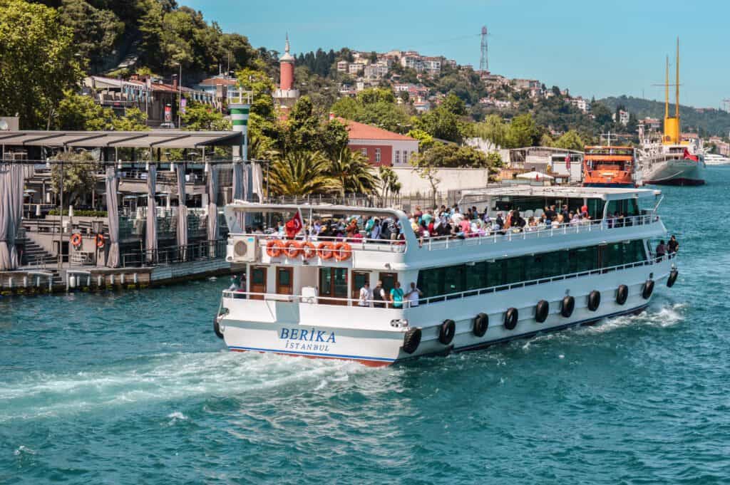 the Bosphorus cruise
