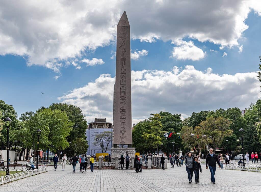 the hippodrome of Istanbul