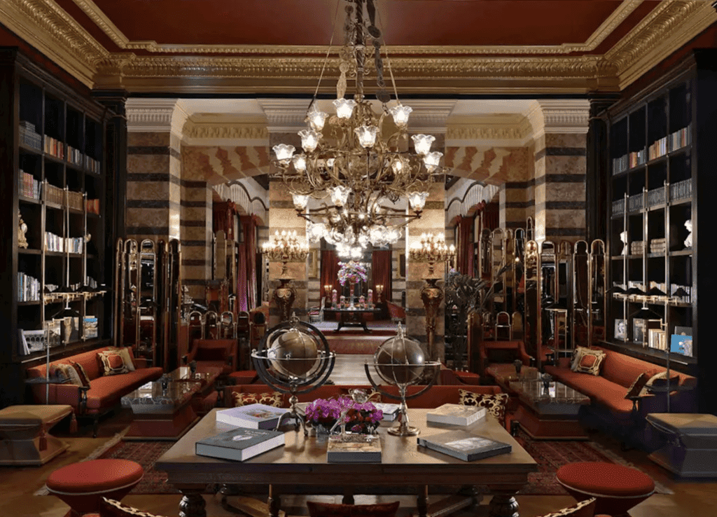 library room in Pera Palace