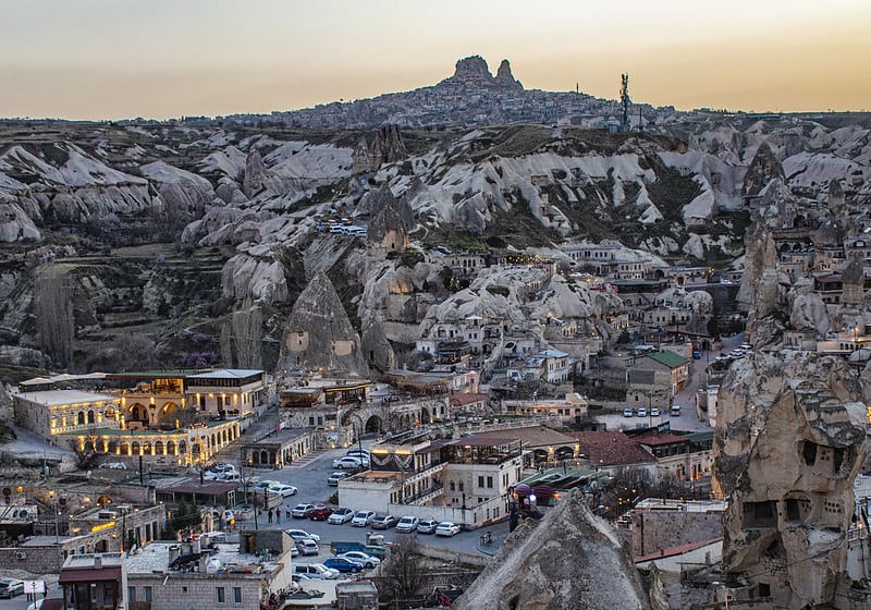 bird's view of Goreme