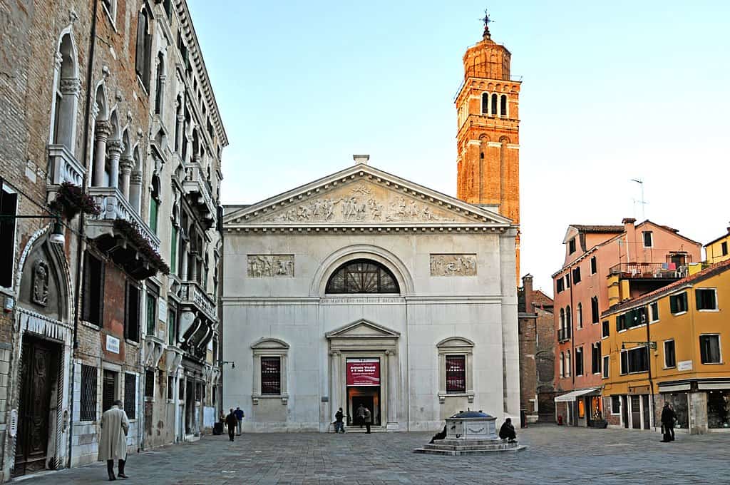 church next to Music Museum