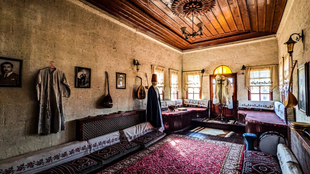 One of the traditional rooms inside the Heritage Museum