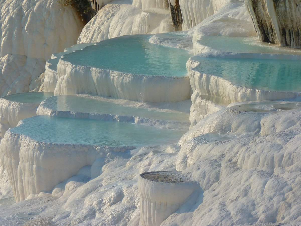 The springs of pamukkale-