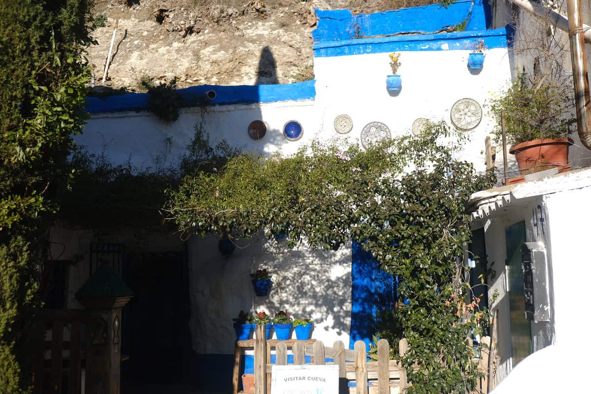 Blue house in Albaicin- 3 Days Itinerary in Granada